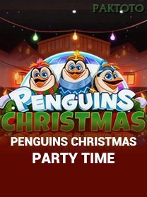 Penguins Christmas Party Time game cover