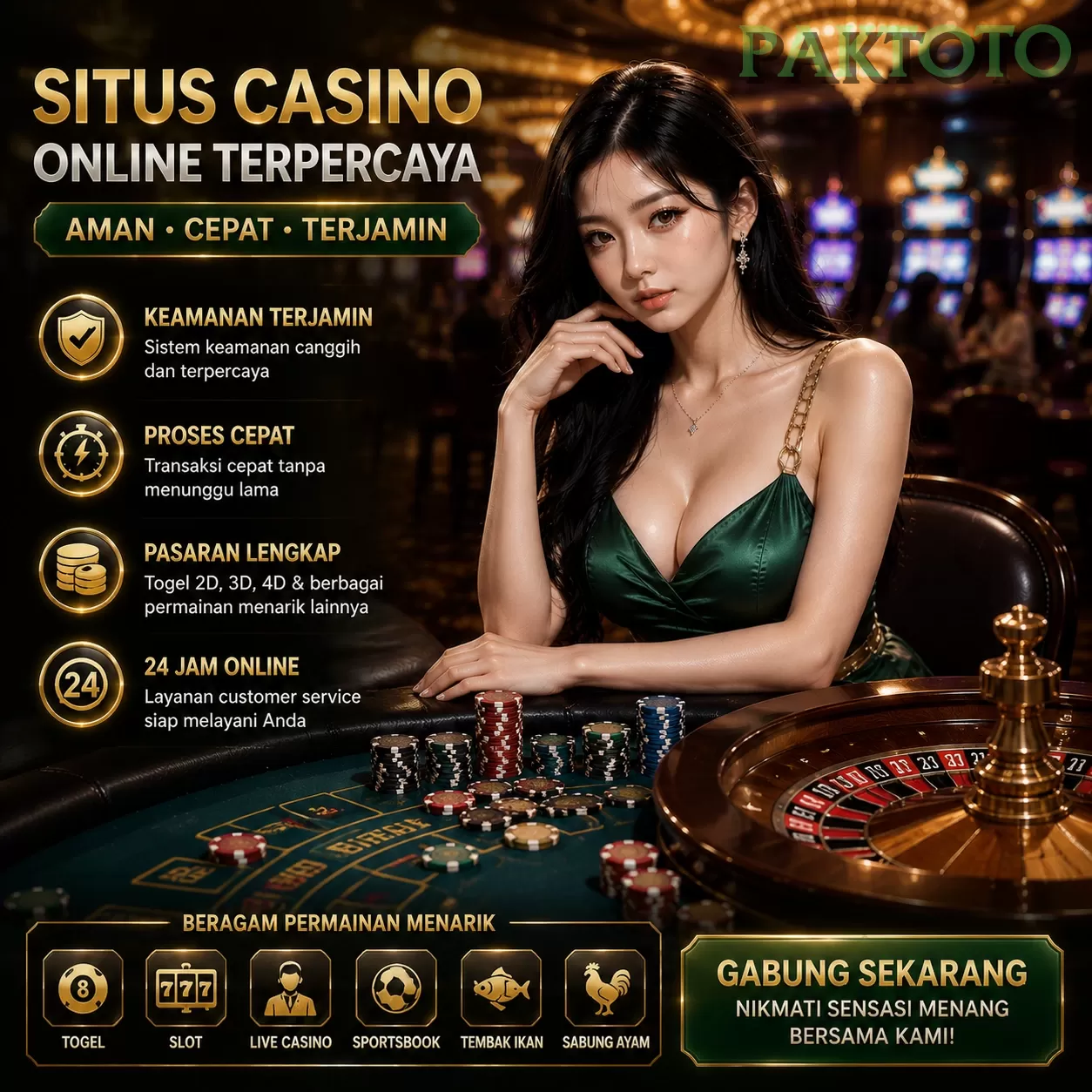 Login paktoto Sekarang Bonus Melimpah